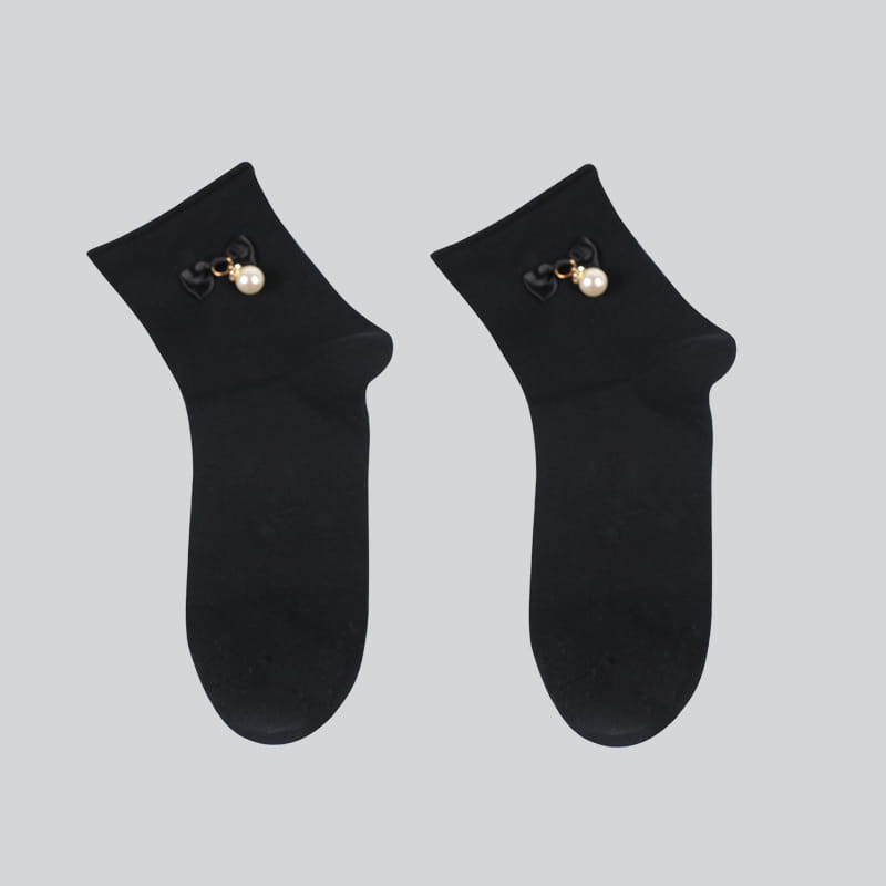 Muoti Kawaii Bow Socks Tukku Sukka Sarjakuva Naisten Sukat