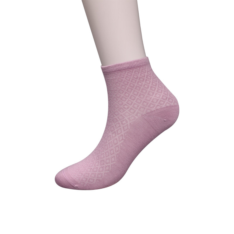 Pehmeä bambukuituinen nylonlaukku, ohuet pienet timanttihousut vapaa-ajan naisten sukat, käsin ommeltut naisten sukat WSD1689