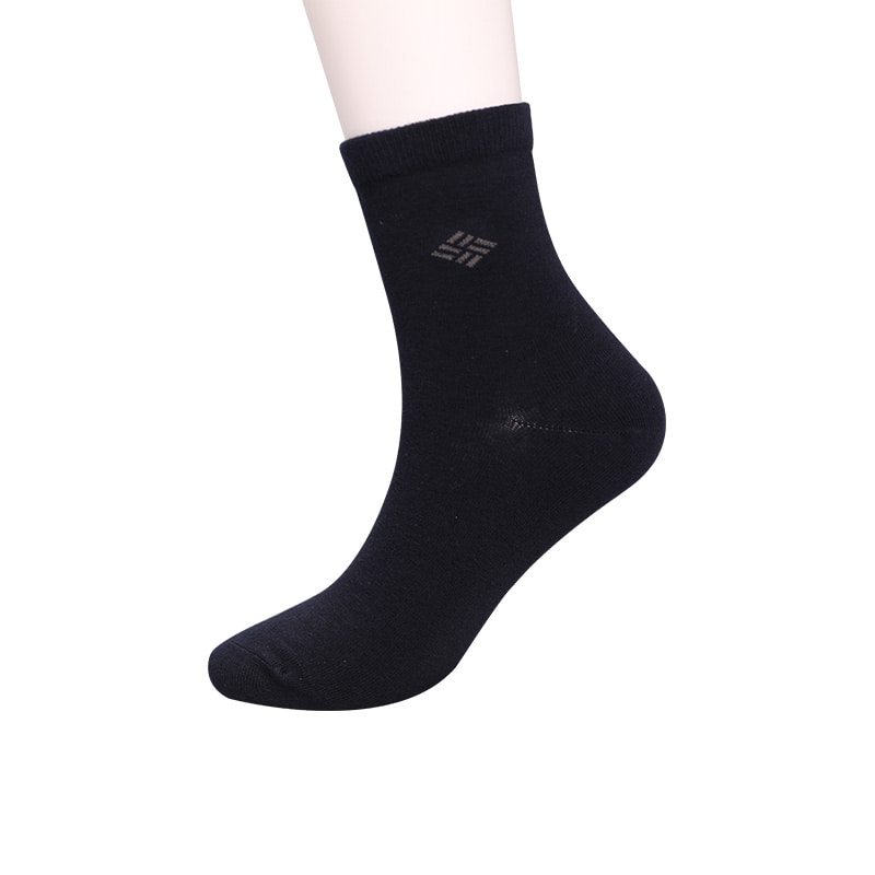 Kampatut puuvillaiset ammoniakkisukat 98% puuvillalanka pieni jacquard käsin ommeltu syksyn ja talven miesten sukat WSD2581