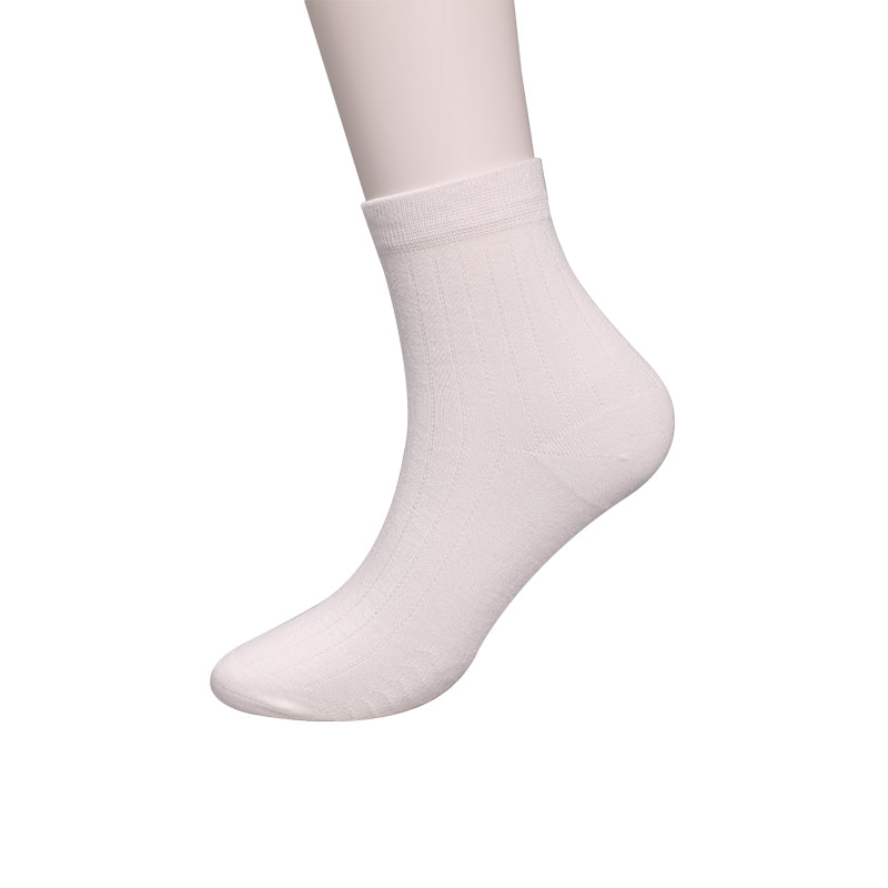 Modal Collection ympyrä pystysuora raita kukka pehmeä käsin ommeltu rento miesten sukat WSD2802