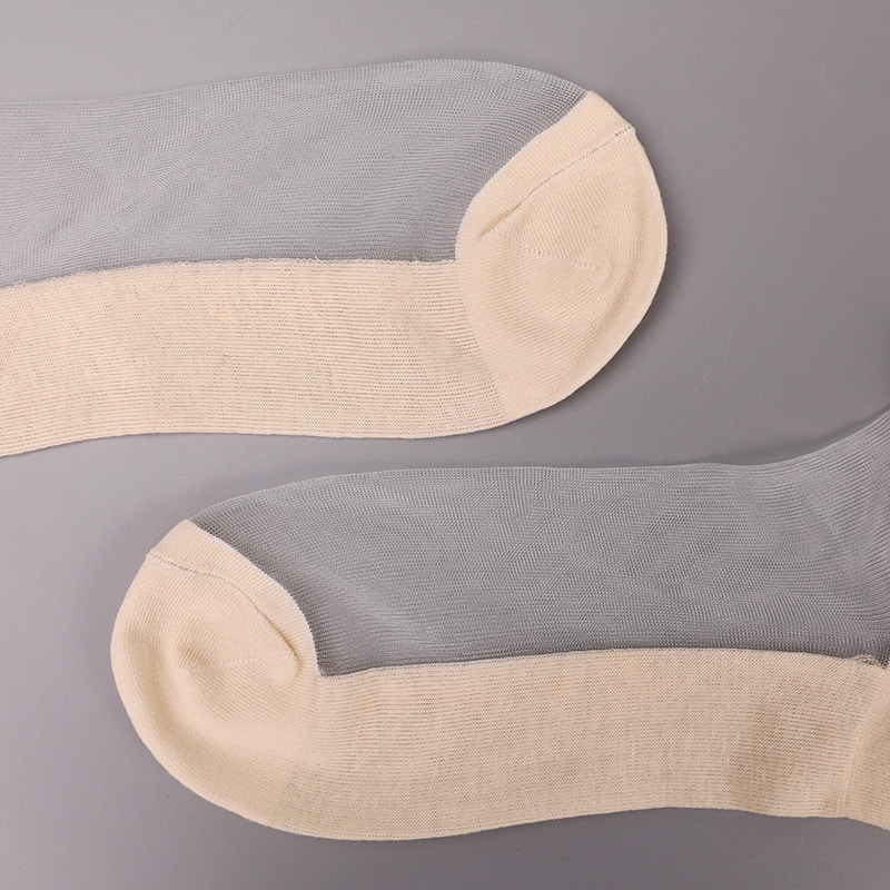 Muoti nylon läpinäkyvä silkki puuvilla pohja naisten venesukat ylähelmi lasi kristalli silkki naisten venesukat WSD1288