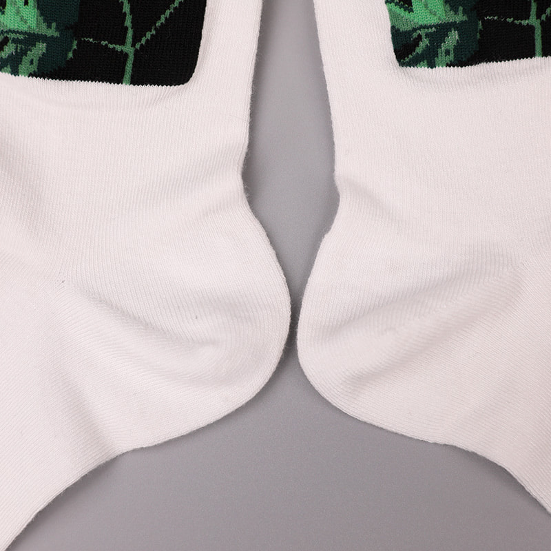 Pehmeä kehrätty silkki nylon kääritty spandex jäljitelmä 3D-painettu jacquard käsin ommeltu syksyn ja talven miesten sukat WSD2850