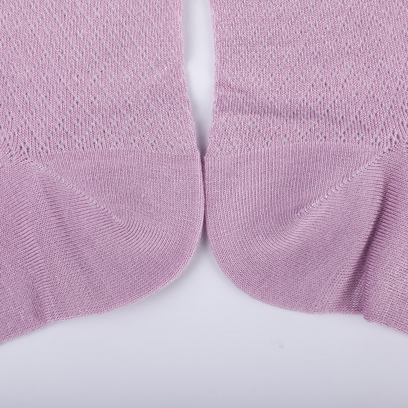 Pehmeä bambukuituinen nylonlaukku, ohuet pienet timanttihousut vapaa-ajan naisten sukat, käsin ommeltut naisten sukat WSD1689